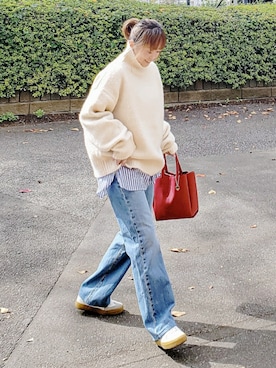 &りっちさん（レディース・154cm）の秋コーディネート