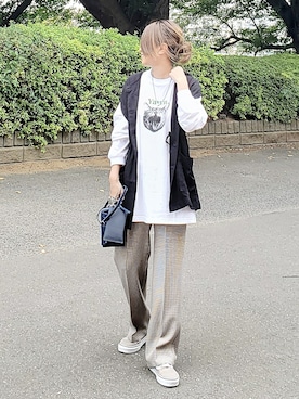 &りっちさん(レディース・154cm)の秋コーディネート