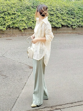 &りっちさん（レディース・154cm）の夏コーディネート