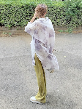 &りっちさん（レディース・154cm）の夏コーディネート