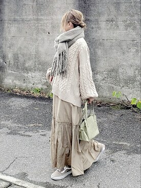 &りっちさん(レディース・154cm)の冬コーディネート