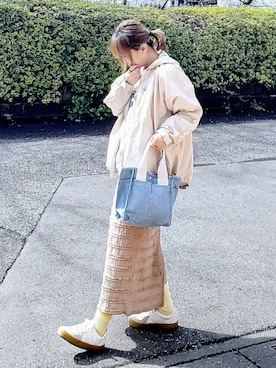 &りっちさん（レディース・154cm）の春コーディネート