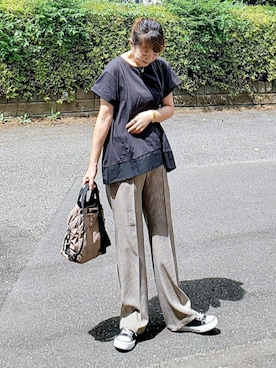 &りっちさん（レディース・154cm）の夏コーディネート