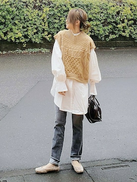 &りっちさん(レディース・154cm)の春コーディネート