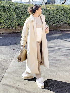 &りっちさん（レディース・154cm）の冬コーディネート