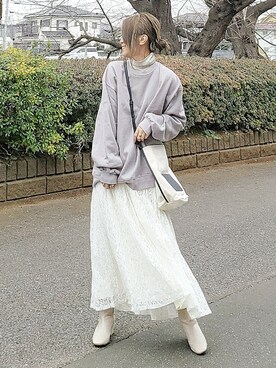 &りっちさん（レディース・154cm）の冬コーディネート