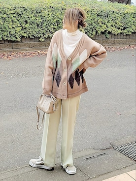 &りっちさん（レディース・154cm）の冬コーディネート