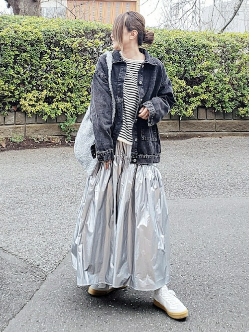 セール】ビッグサイズデニムジャケットブルゾン（デニムジャケット