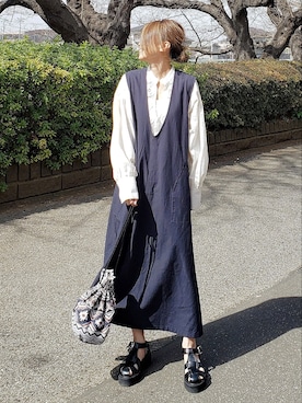 &りっちさん(レディース・154cm)の春コーディネート