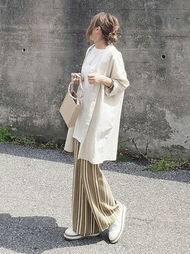 &りっちさん（レディース・154cm）の春コーディネート