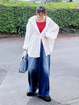 &りっちさん(レディース・154cm)の春コーディネート