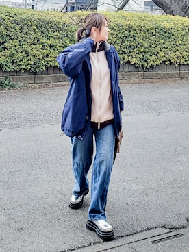 &りっちさん（レディース・154cm）の春コーディネート