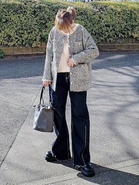 &りっちさん(レディース・154cm)の冬コーディネート