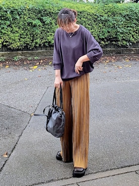 「reca（レカ）のアイテム」を使った、&りっちさん（レディース・154cm）の秋コーディネート