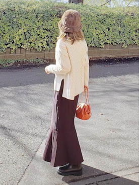 &りっちさん(レディース・154cm)の冬コーディネート