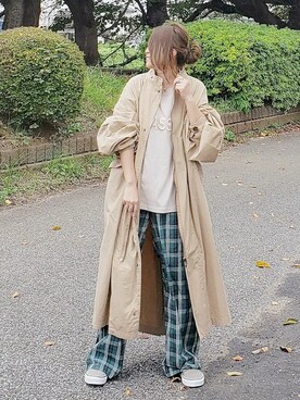 &りっちさん（レディース・154cm）の秋コーディネート