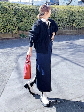 &りっちさん(レディース・154cm)の冬コーディネート