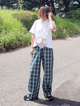 &りっちさん（レディース・154cm）の夏コーディネート