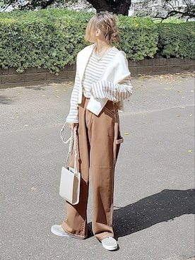 &りっちさん(レディース・154cm)の秋コーディネート