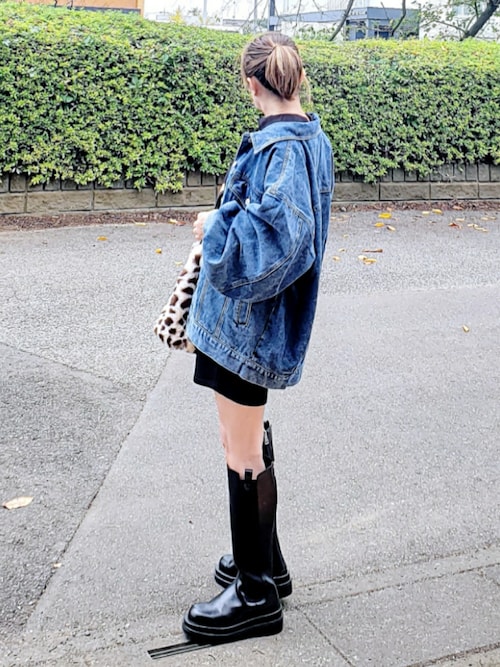 セール】オーバーサイズデニムジャケット（デニムジャケット）｜reca