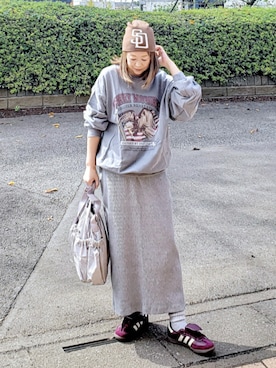 「adidas Originals（アディダスオリジナルス）のアイテム」を使った、&りっちさん（レディース・154cm）の秋コーディネート