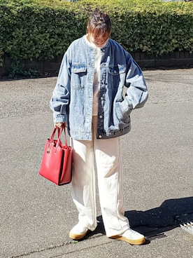 &りっちさん（レディース・154cm）の春コーディネート