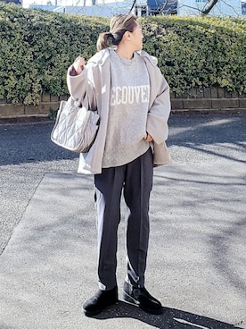 &りっちさん（レディース・154cm）の冬コーディネート