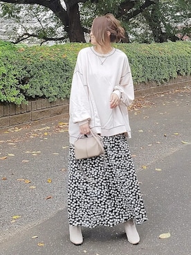 &りっちさん（レディース・154cm）の秋コーディネート