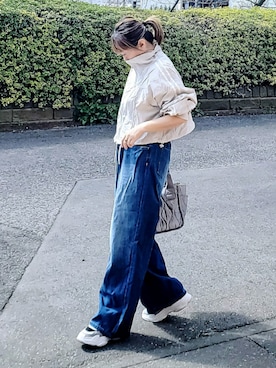 &りっちさん(レディース・154cm)の春コーディネート
