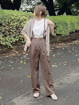 &りっちさん（レディース・154cm）の秋コーディネート