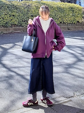 &りっちさん（レディース・154cm）の春コーディネート