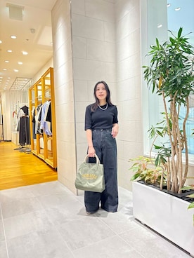 「きれいめ派カットソー」｜yumiさん（レディース・150cm）の夏コーディネート