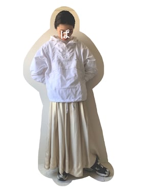 「mici（ミチ）のアイテム」を使った、ぱぱぱさん（レディース・160cm）の春コーディネート