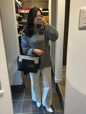 「coca（coca）（コカ）のアイテム」を使った、ここなっつさん（骨格ウェーブ・レディース・163cm）の冬コーディネート