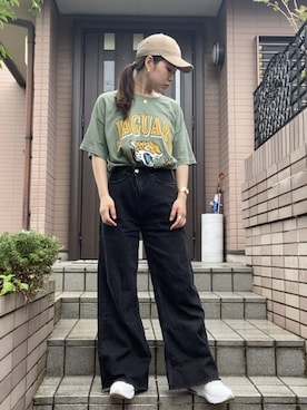 「ママスタイル」｜ここなっつさん（レディース・163cm）の夏コーディネート