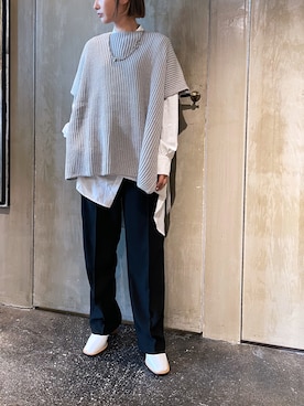 「L.H.P（エルエイチピー）のアイテム（トップス）」を使った、HARU.さん（レディース・157cm）の春コーディネート