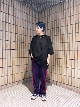 「A4A（エーフォーエー）のアイテム」を使った、HARU.さん（レディース・157cm）の夏コーディネート