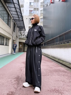 「AKILA（アキラ）のアイテム」を使った、HARU.さん（レディース・157cm）の春コーディネート