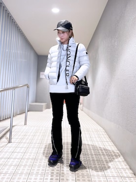 「DANKE SCHON（ダンケシェーン）のアイテム（帽子）」を使った、HARU.さん（レディース・157cm）の秋コーディネート