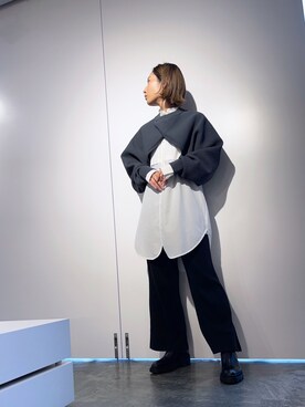 HARU.さん（レディース・157cm）の秋コーディネート
