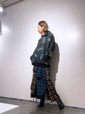 HARU.さん（レディース・157cm）の夏コーディネート