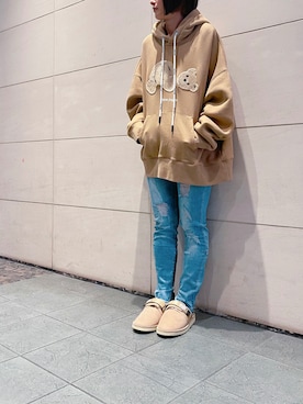 HARU.さん（レディース・157cm）の冬コーディネート