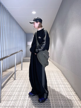 「DANKE SCHON（ダンケシェーン）のアイテム（帽子）」を使った、HARU.さん（レディース・157cm）の夏コーディネート