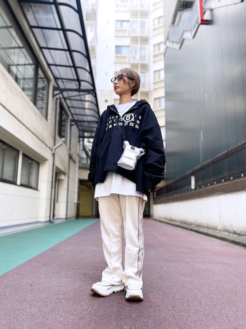 サスクワァッチファブリックス Tシャツ ロンT 長袖 プリント 黒 メンズ 古着 サスクワァッチファブリックス Sasquatchfabrix. 25ss プリント