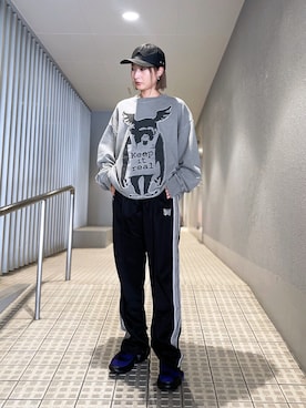 「DANKE SCHON（ダンケシェーン）のアイテム（帽子）」を使った、HARU.さん（レディース・157cm）の夏コーディネート