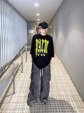 「DANKE SCHON（ダンケシェーン）のアイテム（帽子）」を使った、HARU.さん（レディース・157cm）の夏コーディネート