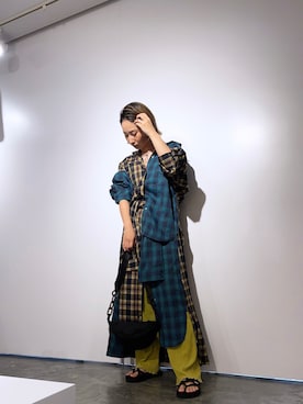 HARU.さん（レディース・157cm）の夏コーディネート