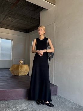 「アイテム（ワンピース/ドレス）」を使った、MariNakamuraさん（レディース・158cm・30代）の夏コーディネート