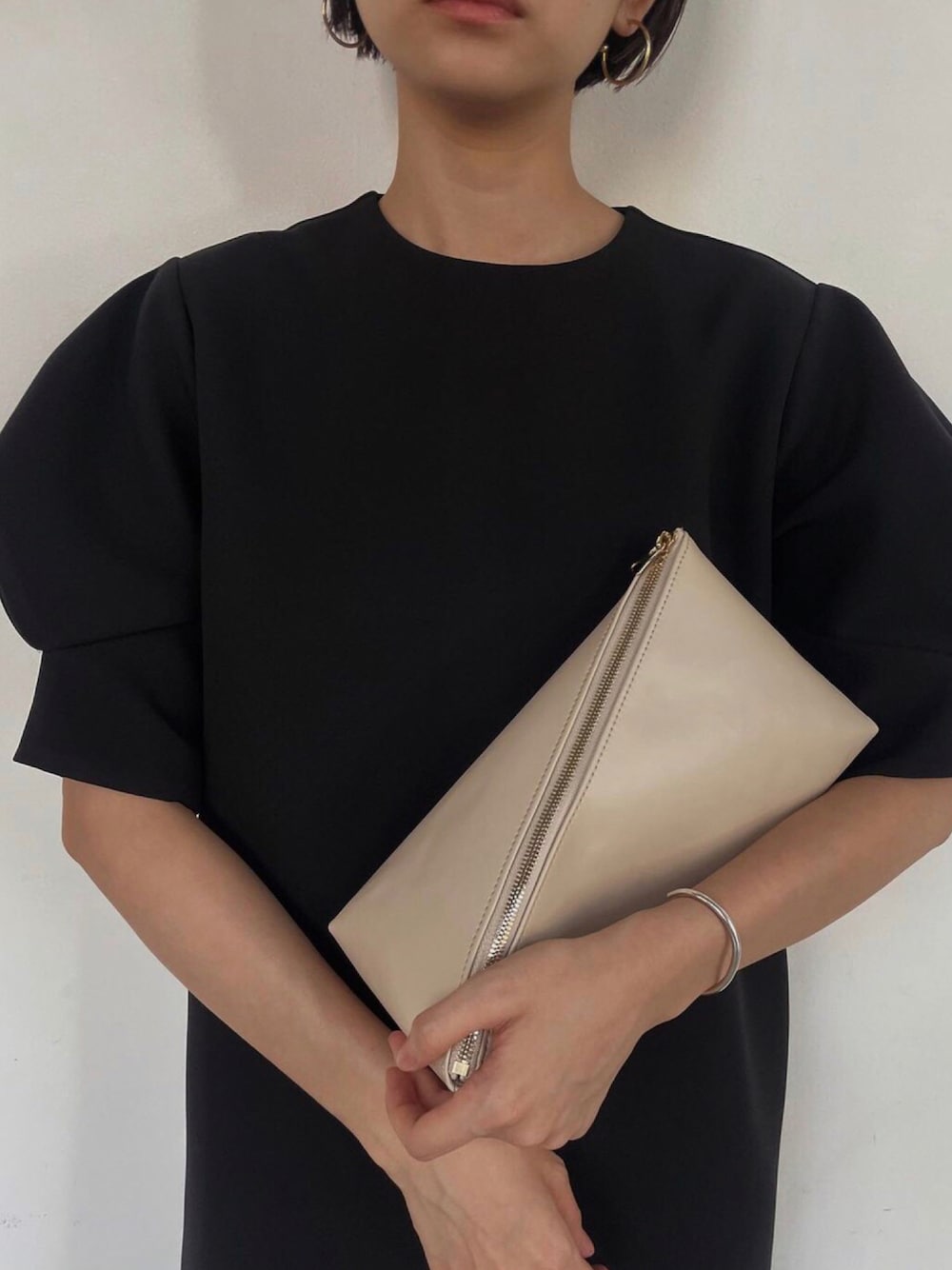 RIM.ARK（リムアーク）の「Tuck sleeve long OP（ドレス）」 - WEAR