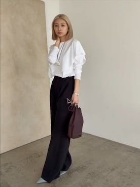 MariNakamuraさん（レディース・158cm）の冬コーディネート